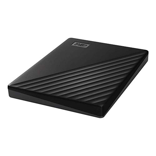 Image of WD My Passport 2 TB Portable Hard Drive - External - Black - WDBYVG0020BBK-WESN (Renewed)