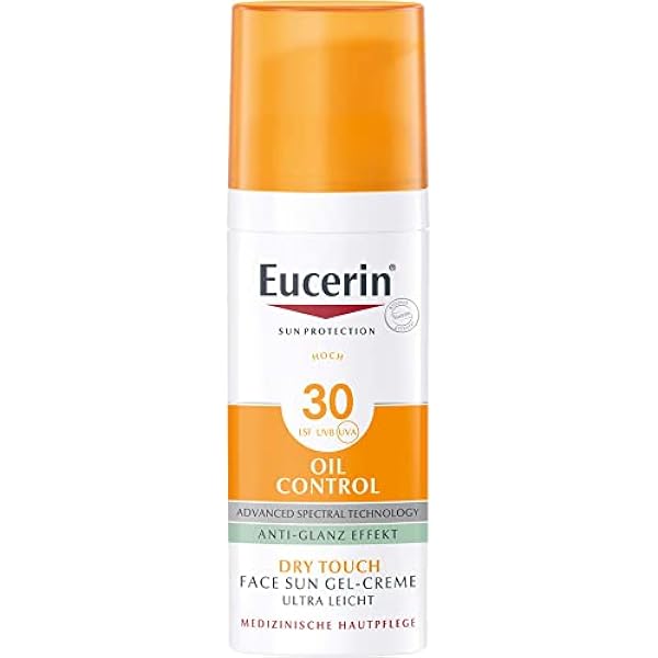 Eucerin Oil Control Face Sun Gel-Creme LSF 30, 50 мл Крем
