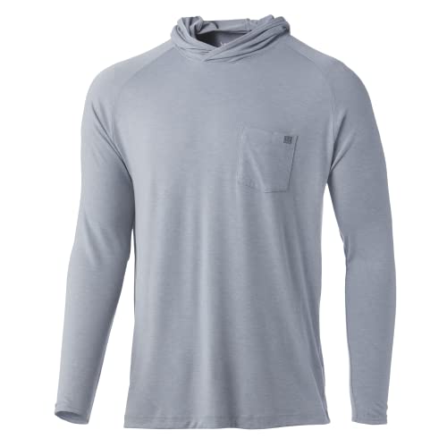 Chemise +50 UPF HUK Waypoint Hoodie contre les rayons UV du soleil
