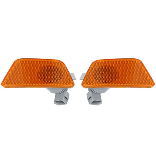 Xtremeamazing Front Left And Right Bumper Side Marker Light Lens With Socket For Chevy Cruze 2011-2015 #TOP29