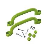Solide Sicherheitsgriffe, Kinder Haltegriffe, Grün Sicherheit Rutschfester Griff, Klettergerüstgriffe, Für Spielgeräte, Kinderrutschen, Spieltürme, Stelzenhäuser, Klettergerüste, Bäume und Spielplätze