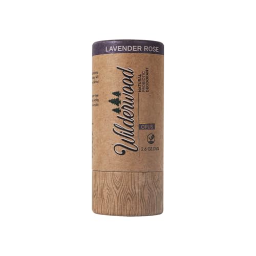 WILDERWOOD-Lavender-Rose-Sensitive-Skin-Probiotic-Natural-Deodorant-Natural-Deodorant-for-Women-Men-Aluminum-Free-Baking-Soda-Free-From-Parabens-Sulfates-Phthalates-26-oz
