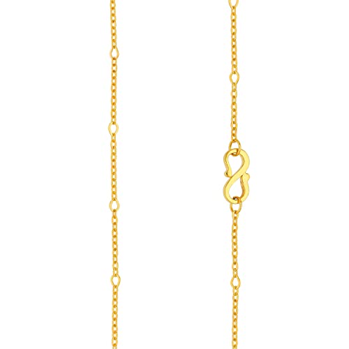 Image of Malabar Gold & Diamonds BIS Hallmark (750) 18K Yellow Gold Chain for Women