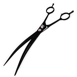 Purple-Dragon-90-inch-Twin-Tails-Downward-Curved-Blade-Pet-Grooming-Scissors-Dog-Hair-Cutting-Shears-with-Bag-for-Professional-Left-Handed-or-Right-Hand-Pet-Grooomer-Black-Downward-Curved - Cucciolini Doodles   Purple-Dragon-90-inch-Twin-Tails-Downward-Curved-Blade-Pet-Grooming-Scissors-Dog-Hair-Cutting-Shears-with-Bag-for-Professional-Left-Handed-or-Right-Hand-Pet-Grooomer-Black-Downward-Curved