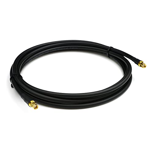 RANGEFUL RP-SMA Male Extension Cable 30cm 1ft, 5D-FB Low-Loss diameter 7.5mm 0.3 Meter Coax Lead (50 Ohm) - Image 2