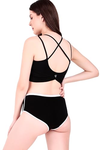 Image of XJARVIS Lima Women Boyshort Underwear Breathable Stretch Cotton Boyshort Panties Designed for All-Day Comfort Made with Cotton Blend Soft Flexible Mid-Rise Moisture-Wicking