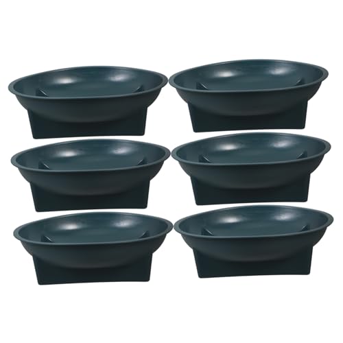 ibasenice 6pezzi Portafiori Per Tombe Ciotole Per Contenitori Per Composizioni Floreali Forniture Per Fioriera Commemorativa Per Cimitero Fioriera Decorativa Per