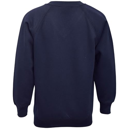 Pull col en V fille et garçon pull manches longues école 3-14 ans lot de 2 - 3