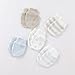 falianni Fashion Baby Boy Girl Clothing Set Cotton Soft 3-Piece Long Sleeve Button Rompers 5-Pack Hats&Gloves Infant Clothes
