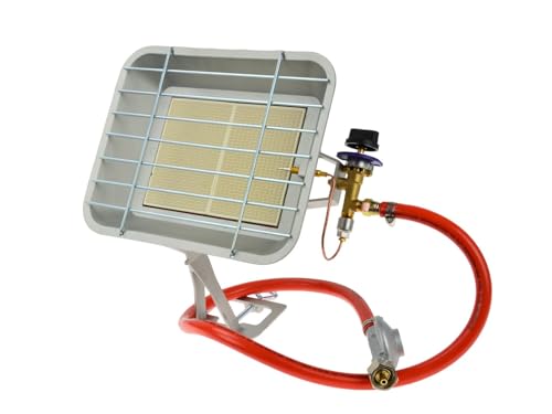 BSD Calefactor Radiante de Gas Infrarrojo de Gran Potencia 4600W - Eficiente y Rápido, Ideal para Talleres y Hogares