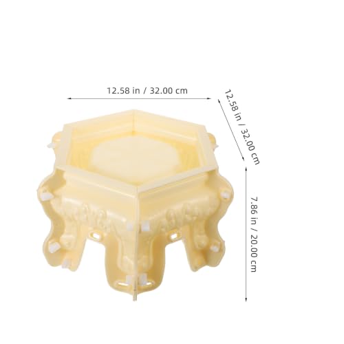Molde de base para maceta estable para evitar caídas de jardineras pesadas 3