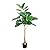 Faux Fiddle Leaf Fig Tree, 4ft Artificial Tree in Plastic Pot, 47.24 inch Fake Ficus Lyrata Plants for Indoor Entryway Decor Home Office Gift