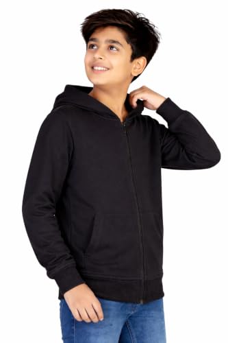 Image of ADBUCKS Rich Cotton Full Sleeves Zipper Jacket with Hoodies for Boys