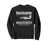 Top Flugsimulator Piloten Flugzeug Geschenk Outfit