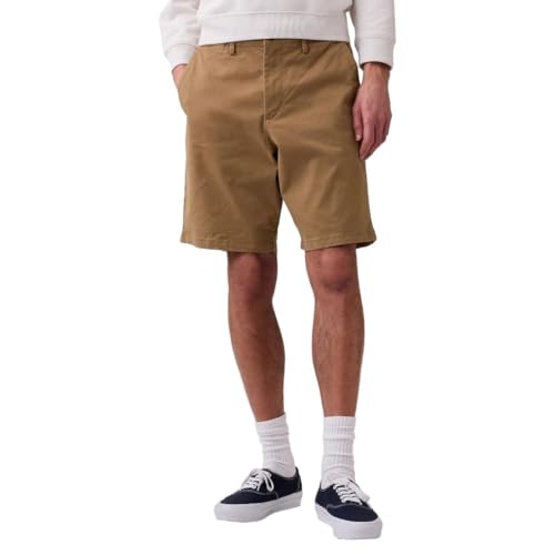 Image of Gap Men Solid Regular Fit Mid Rise Shorts