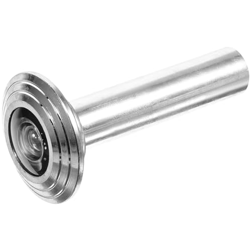 Hohopeti Mirilla Metálica para Puerta Pequeña de 15 MM Visor de Privacidad Antidesgaste Resistente y Duradera Accesorio Adecuado para Puerta Principal en Apartamentos y Hogares