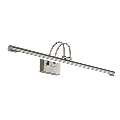 Preisvergleich Produktbild Mrdsre Innenwandleuchte Moderne LED Badezimmer-Eitelkeit Leuchten wasserdichte Anti-Fog-Spiegel-Licht Sand Nickel Plating Rotable 180 ° Bild Fixtures Washroom Beauty Make-up Spiegel Wandleuchte Beleuc