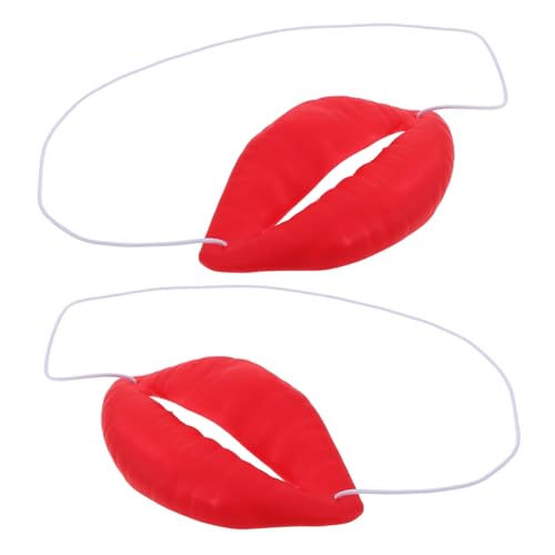 Veemoon 2stücke Lustige Lippen-fotoautomaten-Requisiten Für Maskenball-Partys Rote Lippen Cosplay-Party-Dekorationen Wiederverwendbare Partyzubehör Für Halloween Und Maskeraden Veemoon 2stücke Lustige Lippen-fotoautomaten-Requisiten Für Maskenball-Partys Rote Lippen Cosplay-Party-Dekorationen Wiederverwendbare Partyzubehör Für Halloween Und Maskeraden
