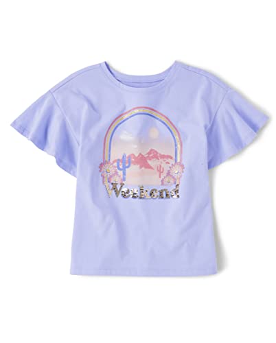 Image of The Children's Place Girls' Short Sleeve Fashion Graphic T-Shirt