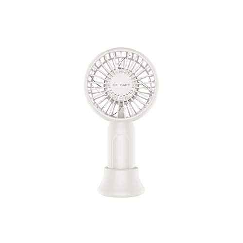 卓上扇風機 ハンドル付き ホワイト Amazon.co.jp: EXHEART ポケットファン ホワイト 携帯扇風機
