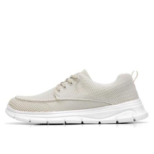 Image of Mens Casual Slip-on Loafers Shoes Non Slip Boat Shoes Sneakers Mesh Business Oxfords Work Driving Lightweight Comfortable Soft Sole Walking