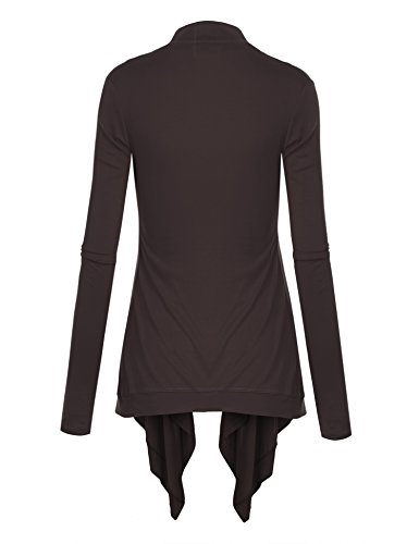 MBJ Womens Off-Duty Open Front Cardigan - Made in USA2