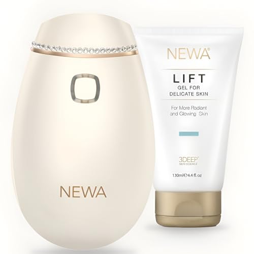 NEWA RF Radio Frequency Beauty Reduction Device, Home Use Skin Tightening Device for Skin Rejuvenation, Wrinkle Removal, Skin Tightening, Light Spots Professional Skin Care Facial Device-Split into 2