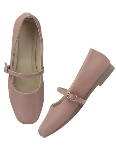 Image of TRYME Trendy Comfortable Mary Jane Ballet Bellies Shoes for Women and Girls