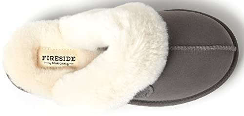 Image of Fireside by Dearfoams womens Sydney Genuine Shearling Scuff