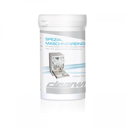Clearwhite Spezialmaschinenreiniger 250g Geschirrspülmaschine Profiprodukt (ätzend!) hohe Fettlösekraft, beseitigt organische Rückstände effizient Clearwhite Spezialmaschinenreiniger 250g Geschirrspülmaschine Profiprodukt (ätzend!) hohe Fettlösekraft, beseitigt organische Rückstände effizient