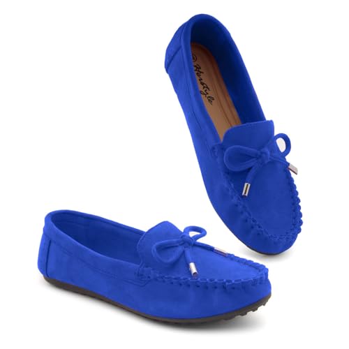 Image of Herstyle Loafers for Women - Slip-On Business Flats Shoes | Dressy Casual Walking Flats with Memory Foam Insole | Lightweight & Comfortable Moccasins for Office & Travel