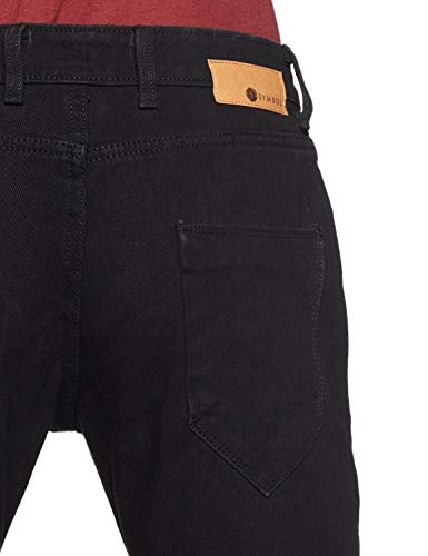 Image of Amazon Brand - Symbol Men Cotton Rich Stretchable Jeans | Casual Denim Relaxed Fit