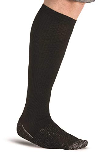 KingSize Men's Over-The-Calf Compression Silver Socks3