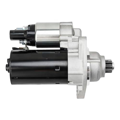 Image of PHILTOP Starter Motor Replacement for Volkswagen Jetta 2.5L Manual,17968N | 2005-2014 for Jetta 2.5L Manual,2006-2009 Rabbit,2006-2010 Beetle 2.5L,10-13 Golf 2.5L,12-14 Passat /Beetle 2.5L 1.4 KW