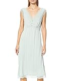 vestidos women'secret ofertas Botones forrados en satén y corte bajo el pecho.