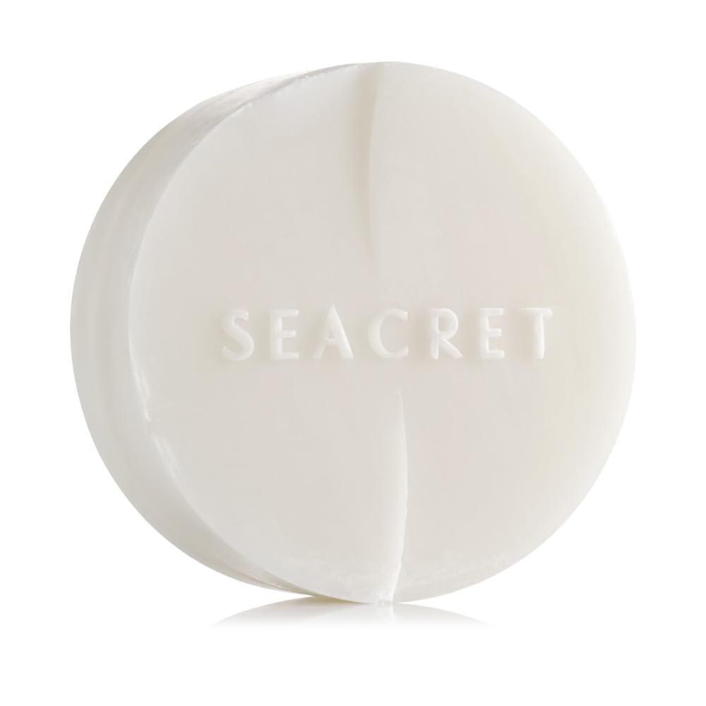 SEACRET Mineral Soap, Dead Sea Secret Solid Soap, Facial Cleansing Foam, Skin Care, 4.3 oz (125 g)