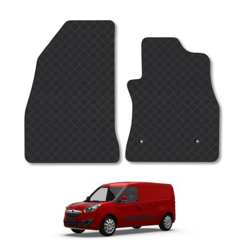 Image of Vauxhall Combo (2012-2018) 3mm Rubber Car Mats