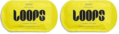 LOOPS SUNRISE SERVICE - Brightening Hydrogel Face Mask - Hydrates...