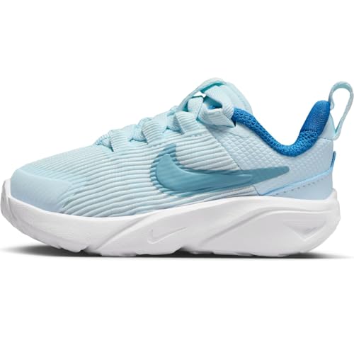 Nike Star Runner 4 Baby/Toddler Shoes (DX7616-404, Glacier Blue/Astronomy Blue) Size 5