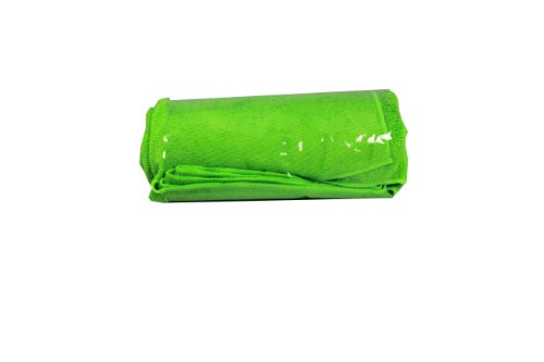 Angelbeauty© Microfiber Extra Thickness Yoga Towel Mat Length (24" X 72") In Multi Colors (Green) #TOP2