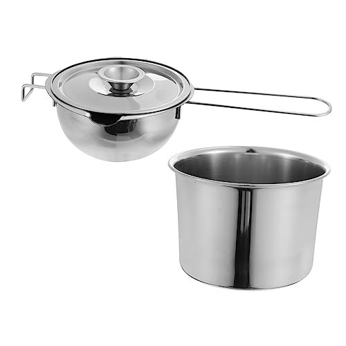 BEBEMOKO Stainless Steel Melting Pot Melt Pan Practical Butter Melting Pot Fast Heating for Cooking