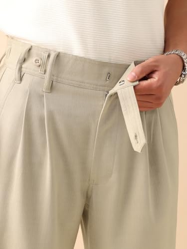 Pantalon coréen infroissable et confortable pour éviter les plis