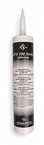 Image of Momentive RTV 109 One Part Silicone Sealant, 10.1 Ounce Caulker, Aluminum (Pack of 1)