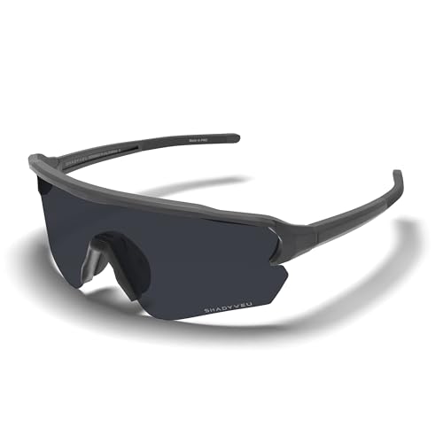 ShadyVEU Full & Half Frame AEPEX AERROW Sports UV400 Anti Glare TR90 Hydrophobic Mirrored Lens Mens Womens Sunglasses