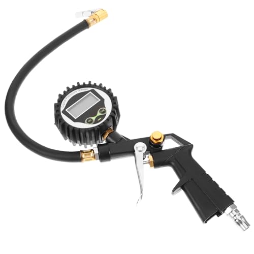 LIFKOME Heavy Duty Tire Pressure Gauge Pressure Gauge for Accurate Readings Easy One Hand Operation Chuck for Cars Trucks and Suvs