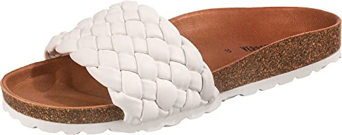 VERBENAS Sandalen Rica Trenza Soft Blanco - Größe: 39