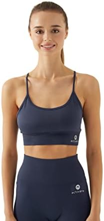 ACTIVERA Seamless Energetic Sports activities Bras for Ladies -Gentle & On a regular basis Help – Snug Yoga Exercise Tops – Dimension&Colour Choices