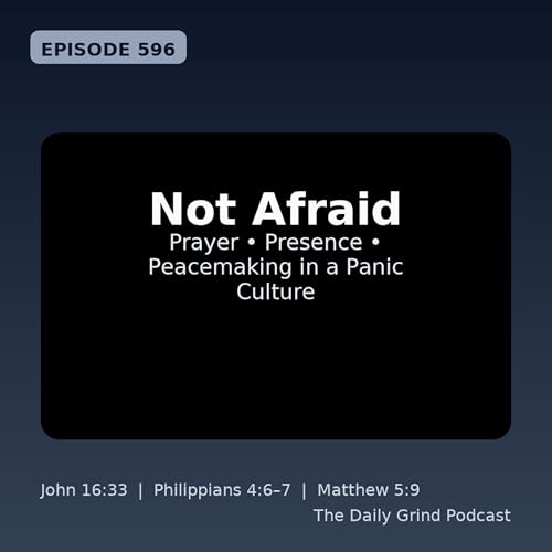 『596 Not Afraid: Prayer, Presence & Peacemaking』のカバーアート