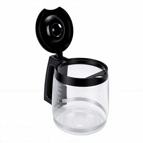 Jarra de café de vidrio de borosilicato de alta resistencia para cafeteras de 12 tazas 2