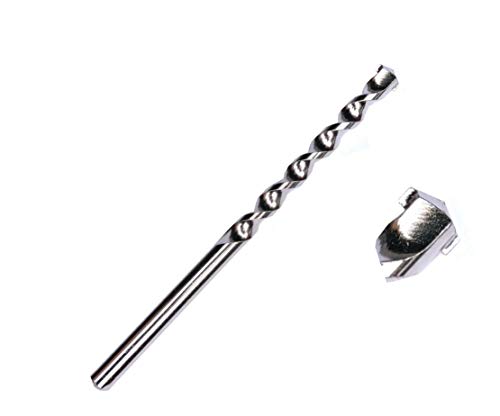 UK Drills 10.0mm x 600mm Profi Masonry Drill Bit Nickle Plated Coated Tungsten Carbide Tip